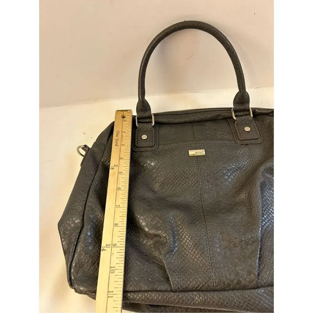Jewell Thirty one satchel gray pebble 16
